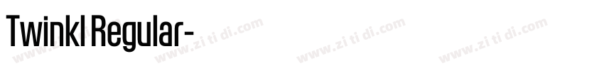 Twinkl Regular字体转换 Twinkl Regular字体转换